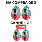 Na compra de 2 leve +2 de GRÁTIS!! Protetores Labiais Water Lip com SPF20 Pure Red Mentholatum